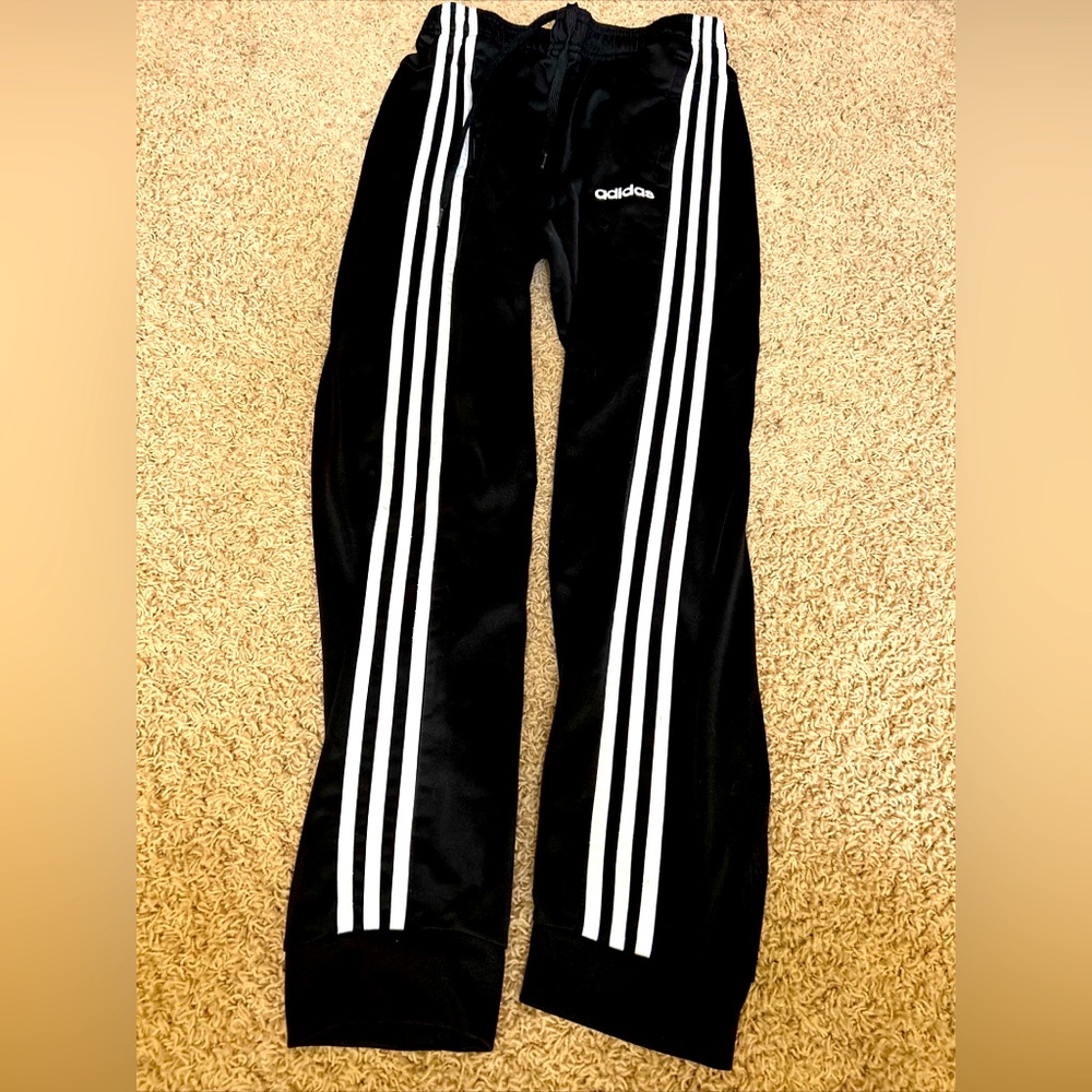 Adidas Originals Adicolor Essentials Men's Trefoil Jogger Pants - Black, Size M